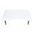 Mesa de Centro Branca W (58 cm x 40 cm x 1,13 m)