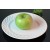 Prato Sobremesa - Linha Plissan - Coleção Mirabile Essential - 2,3 x 22 x 22 cm 
