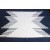 Tapete Azul com Branco Grande Linha Mirabile Essential by Mirabile Decor (2,40 m x 1,90 m)