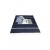 Tapete Azul com Branco Médio  Linha Mirabile Essential by Mirabile Decor (1,61 m x 1,30 m)