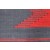 Tapete em Tear Manual Azul Marinho com Vermelho Linha Mirabile Essential