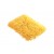 Tapete Cabeludo 60 x 40 cm - Amarelo - Coleção Mirabile Essential