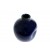 Vaso Azul Escuro Pequeno by Leí e Augusto Cerâmica (11 cm x 11 cm)