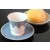 Xícara de Chá com Píres - Linha Arabescos - Coleção Mirabile Essential - 7,5 x 8,5 x 8,5 cm (190ml)